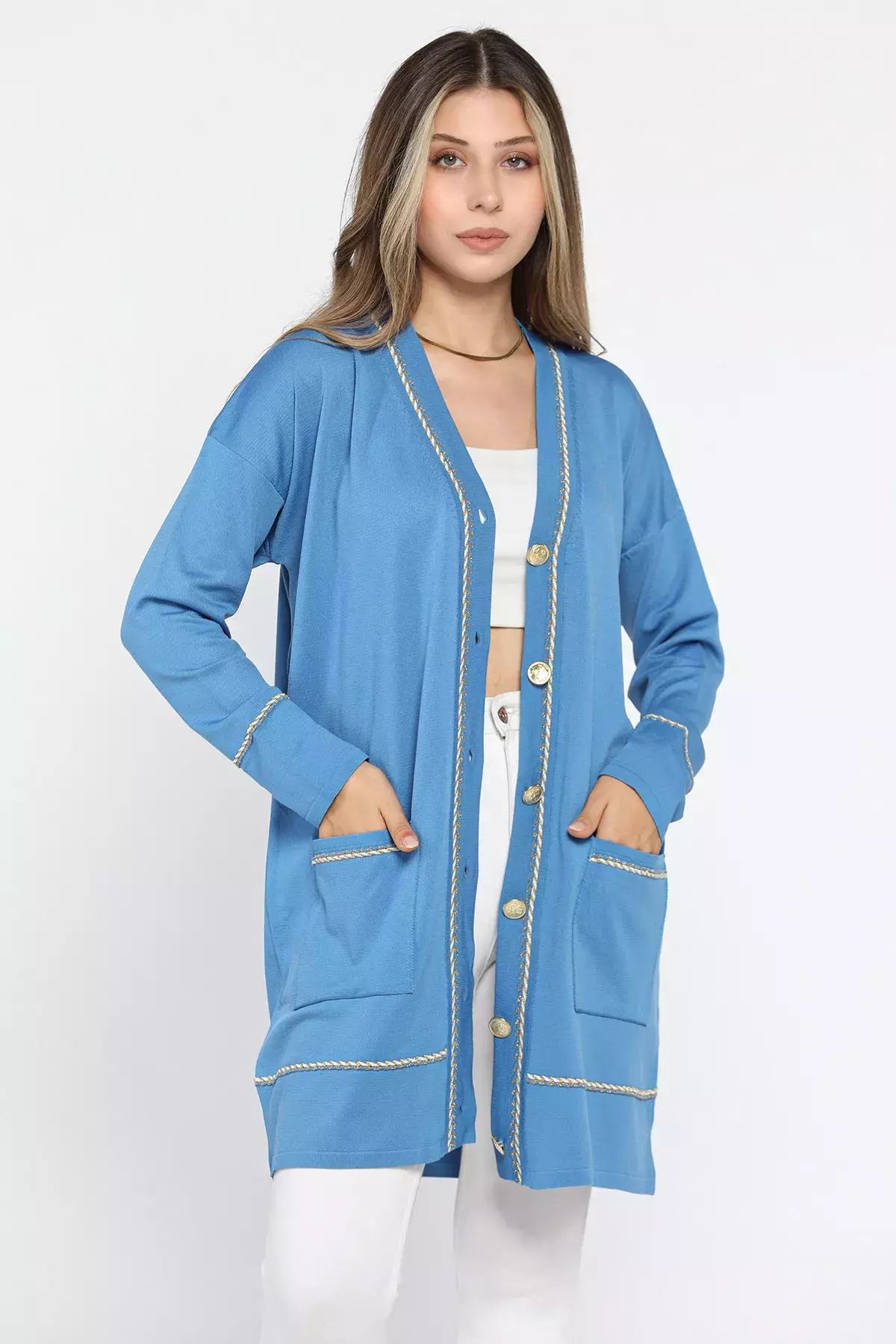 Uzun Tesettür Hırka