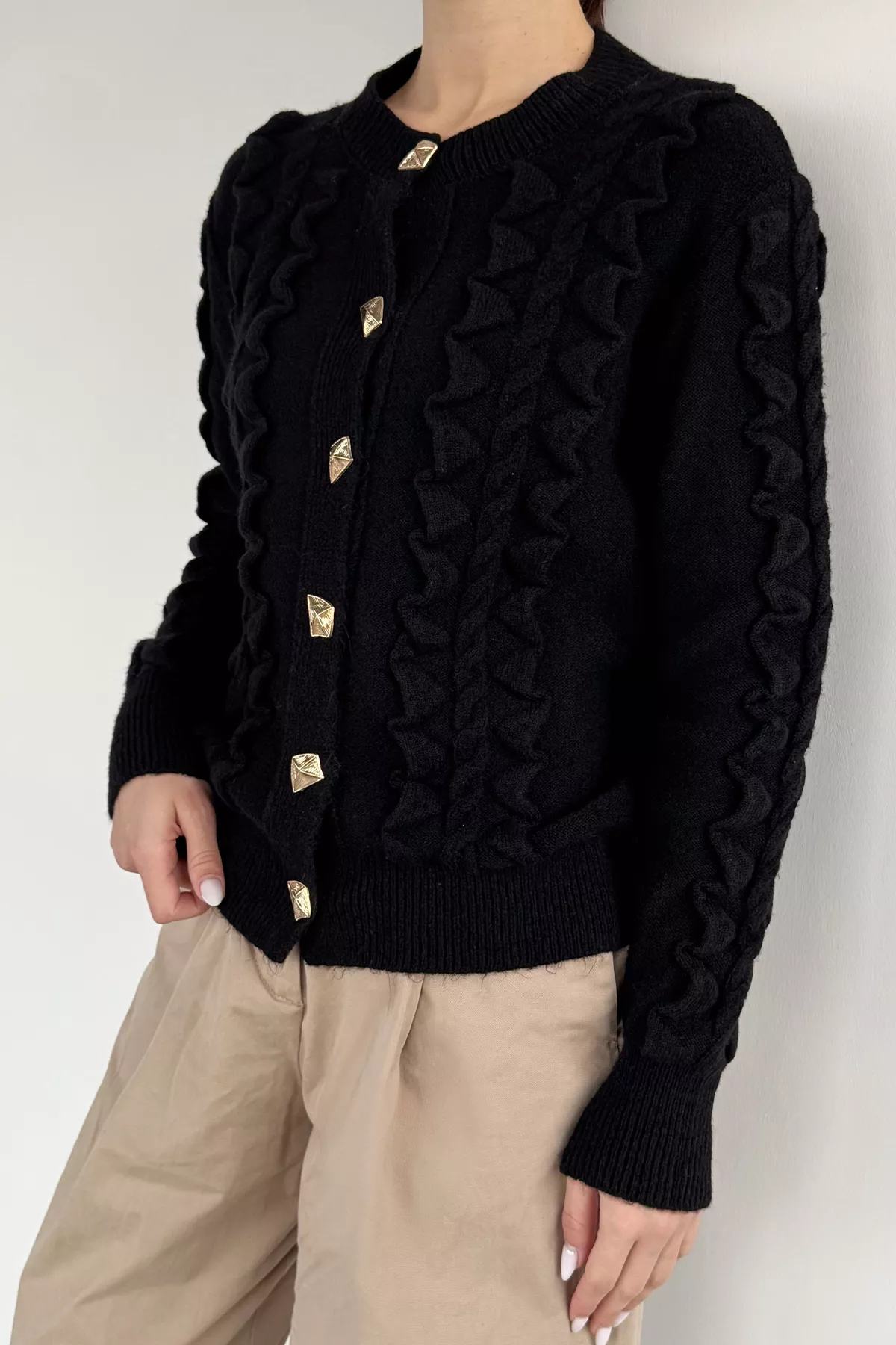 Dokulu Kadın Hırka