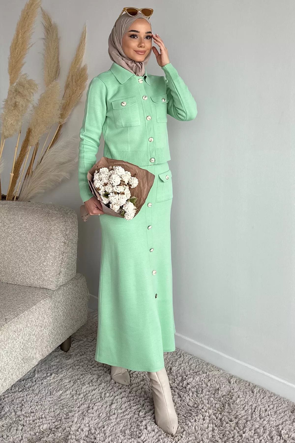 İkili Tesettür Takım