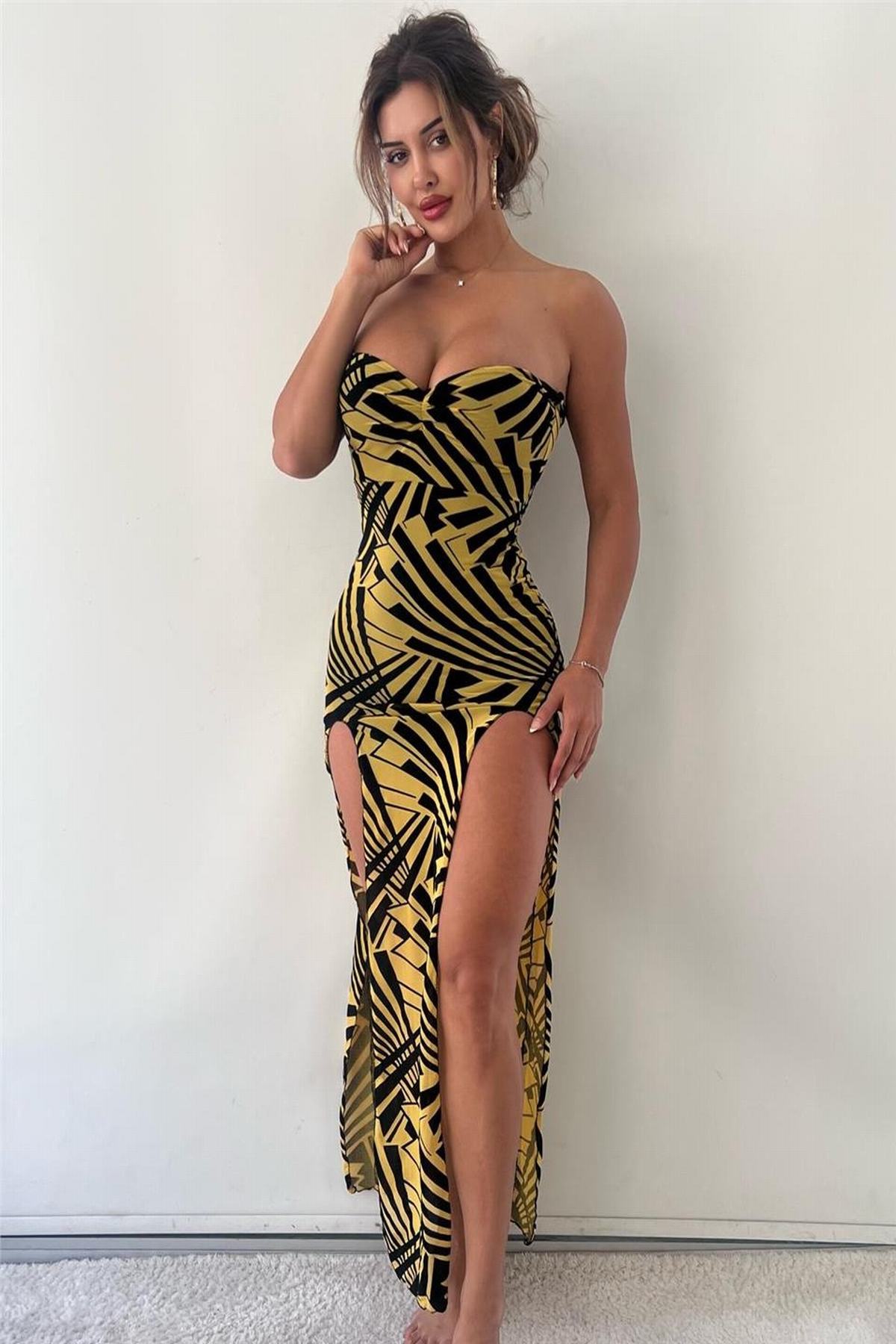 Uzun Seksi Elbise