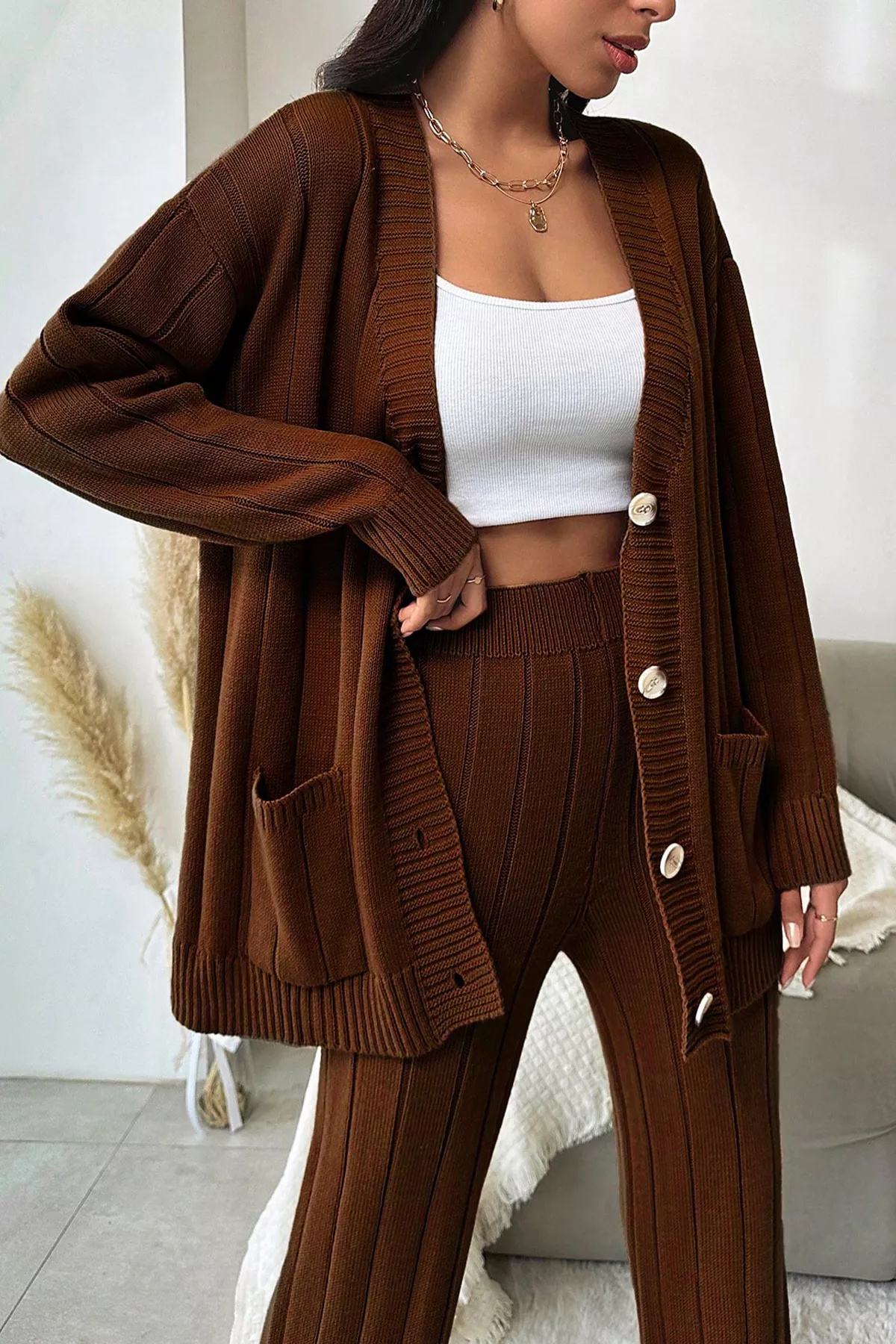 Kadın İkili Triko Takım