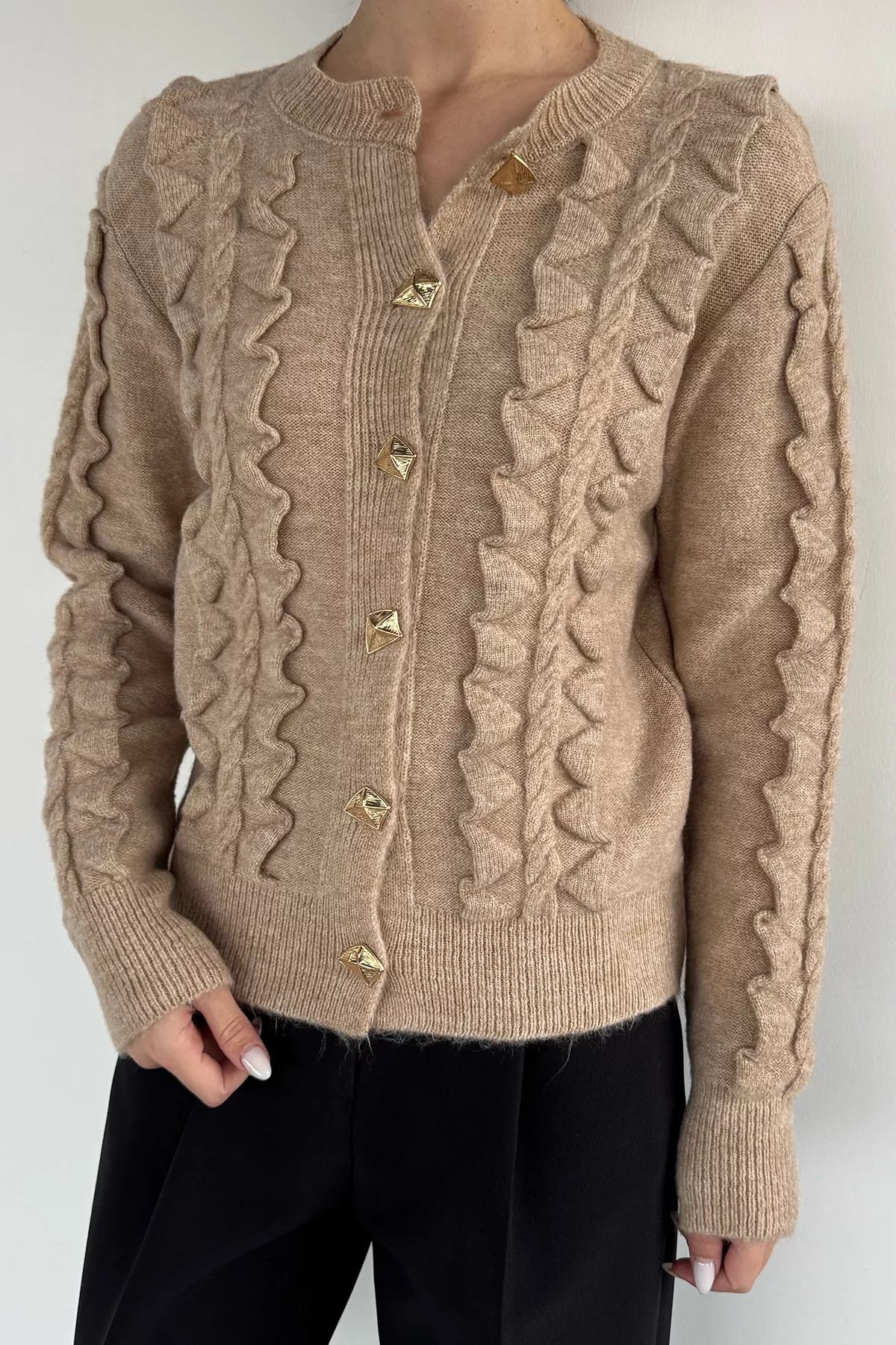 Dokulu Kadın Hırka