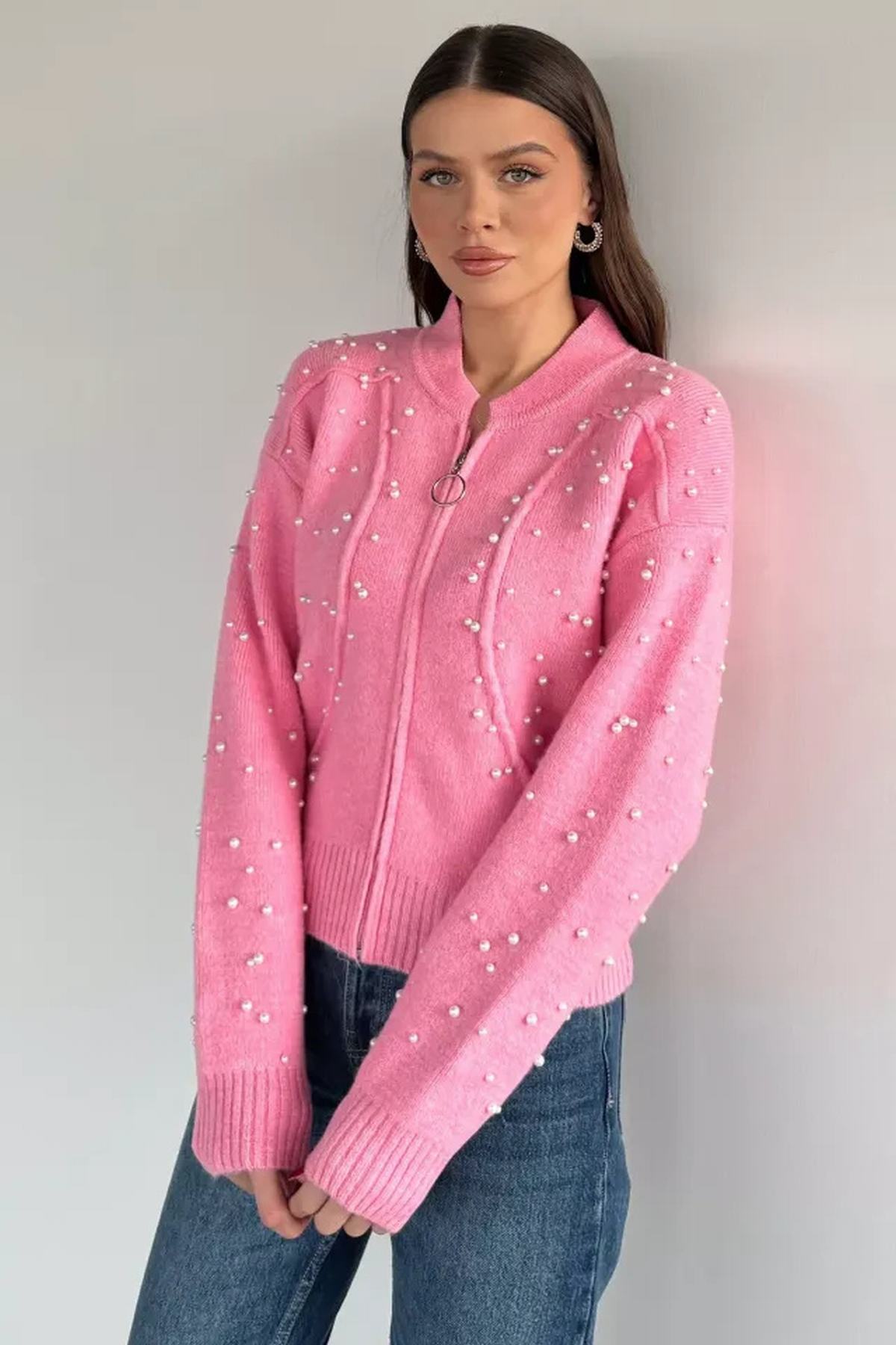 Taşlı Kadın Hırka