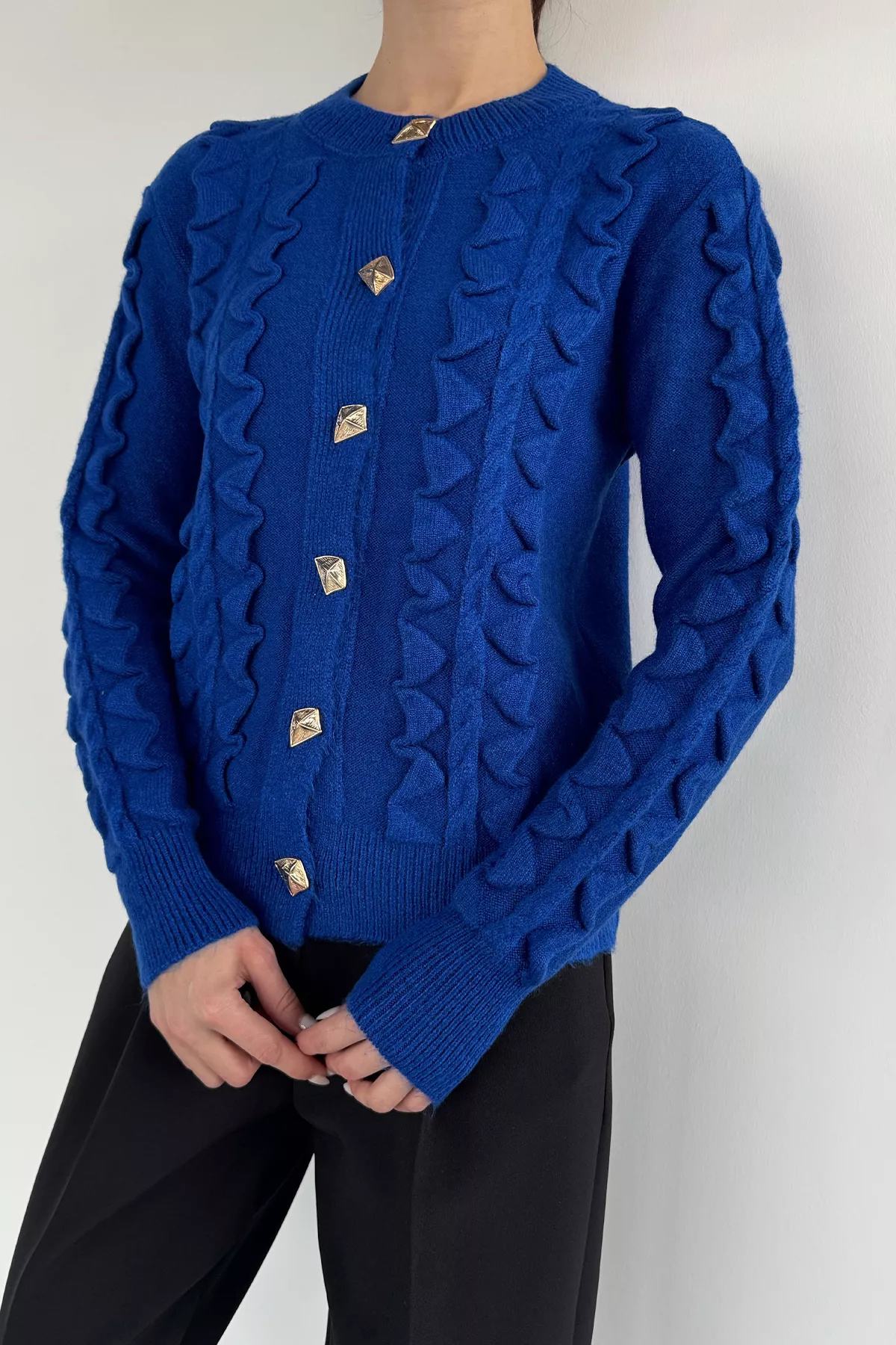 Dokulu Kadın Hırka