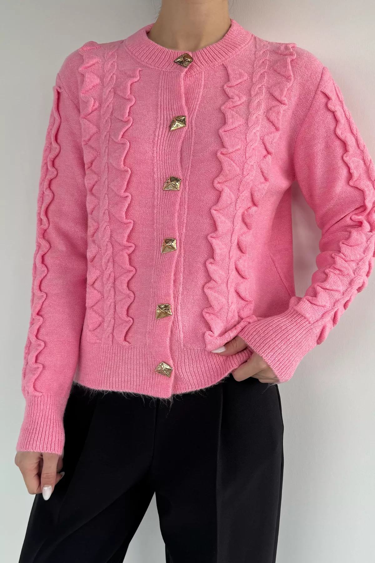 Dokulu Kadın Hırka