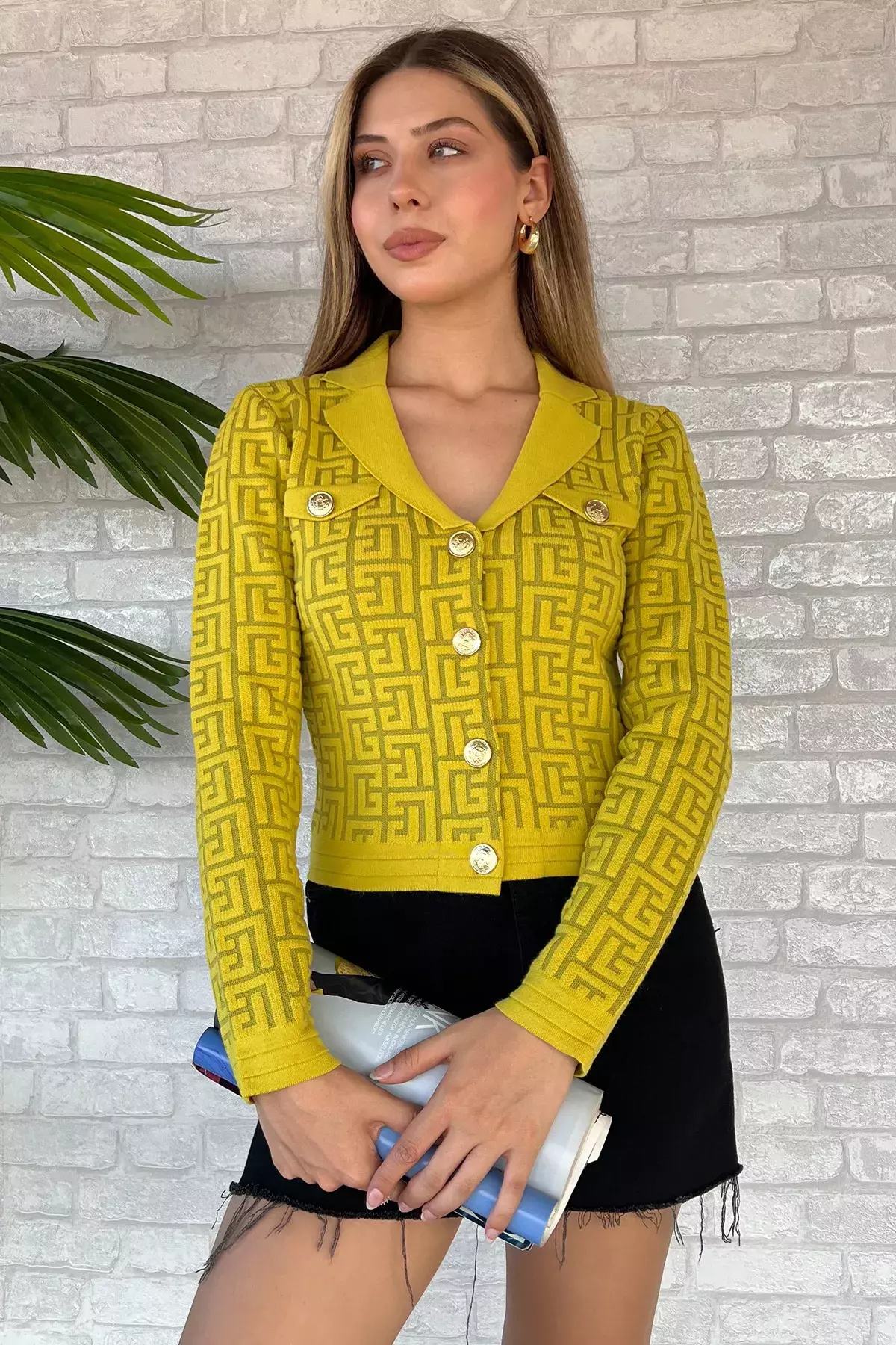 Taşlı Kadın Hırka